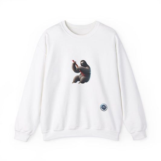 Space Sloth Mechanic Crewneck