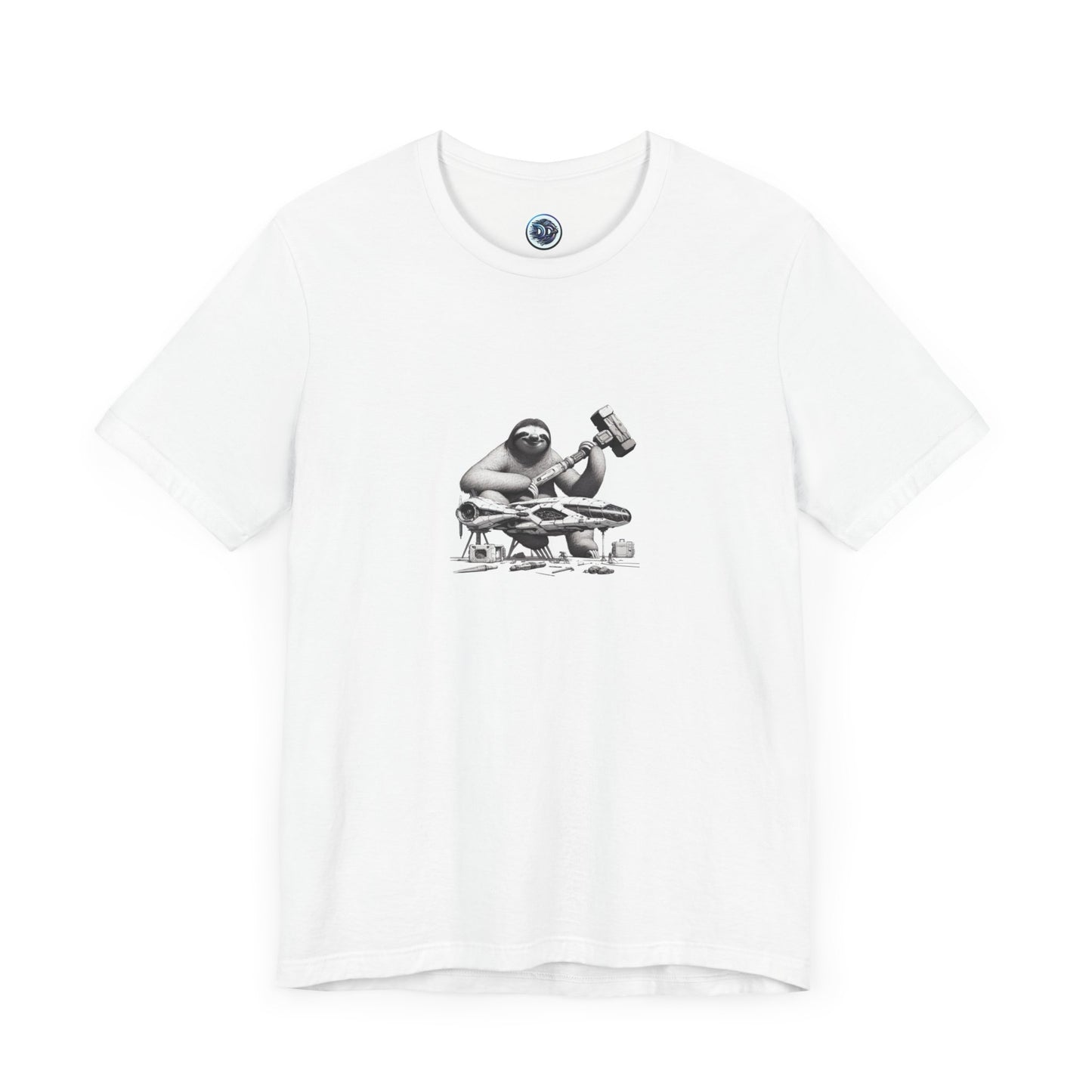 Sloth Space Mechanic T-Shirt