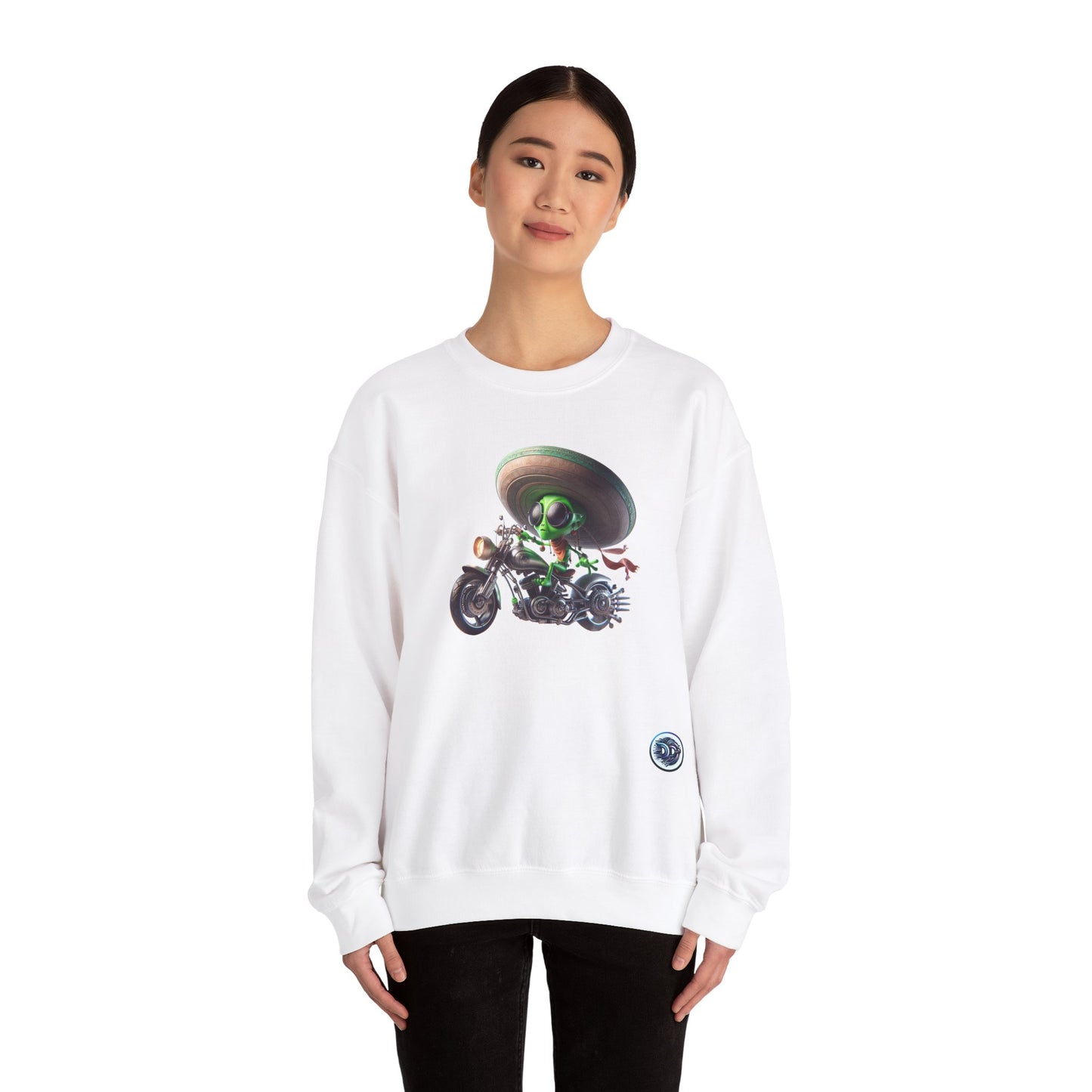 Alien Biker Crewneck