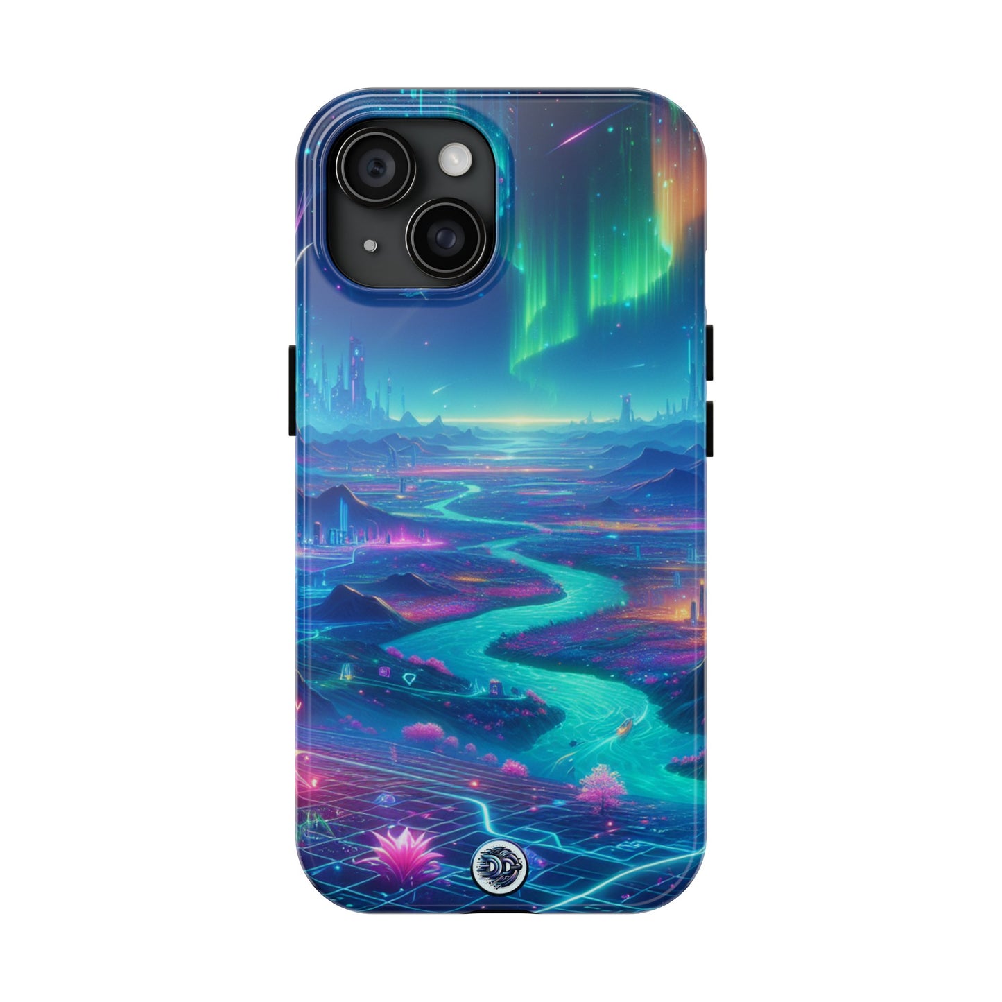 Neon Cybercity Phone Case