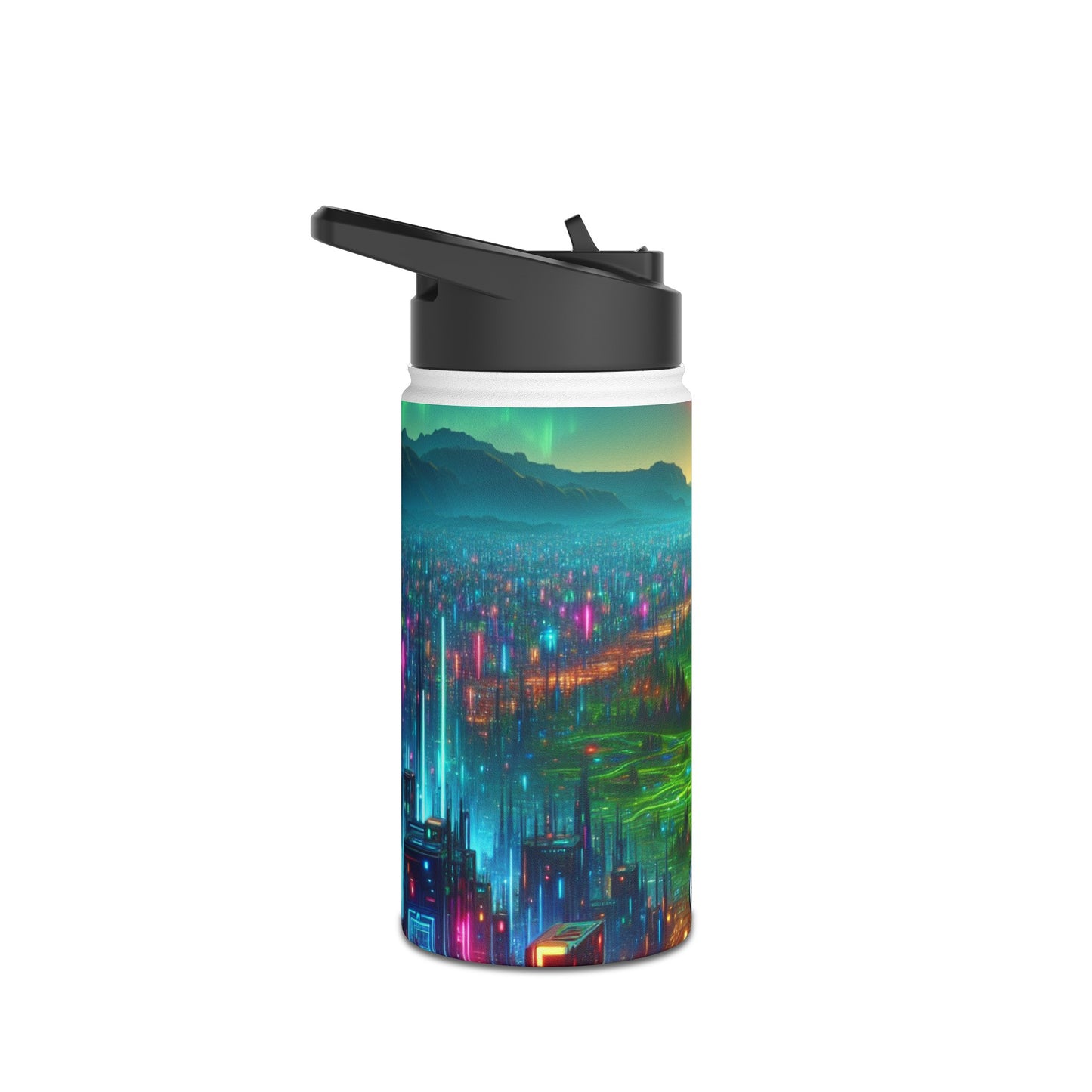 Aurora Futuristic Flask