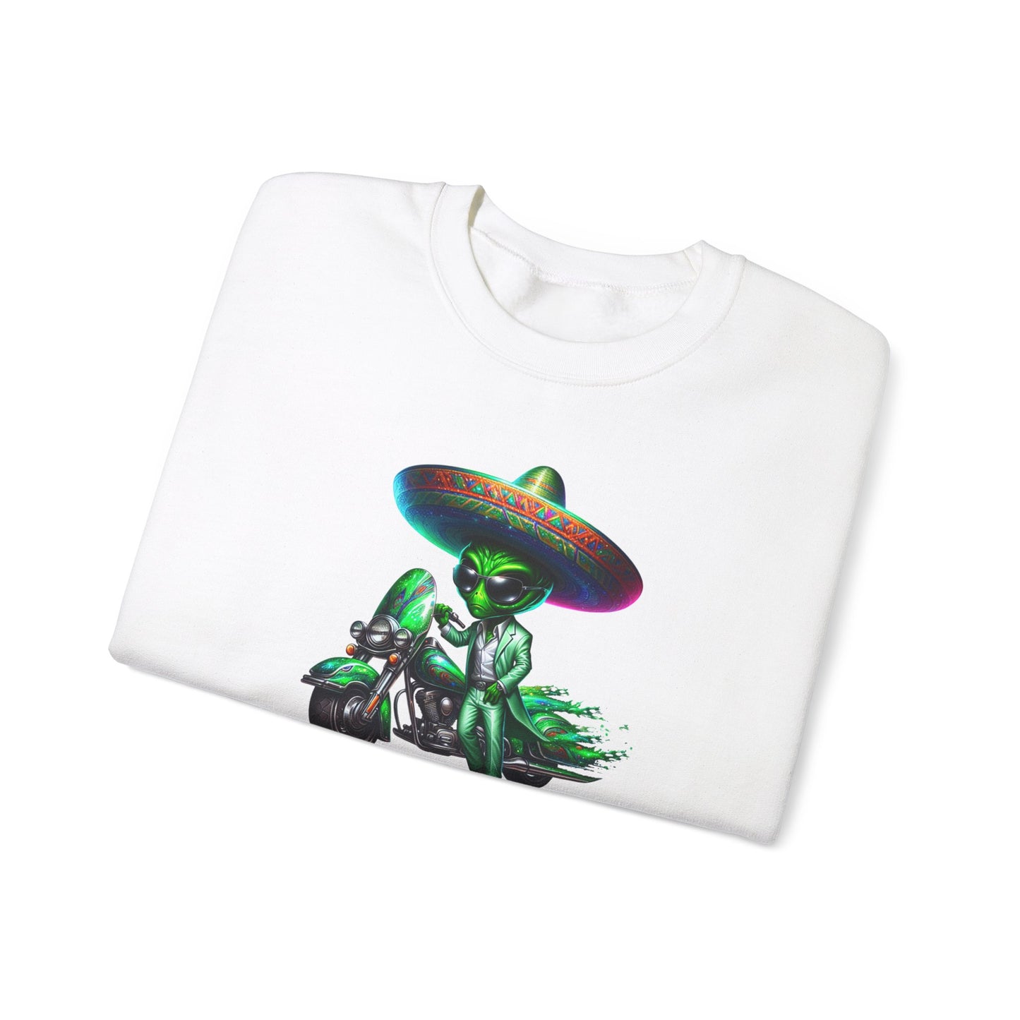 Alien Biker Crewneck