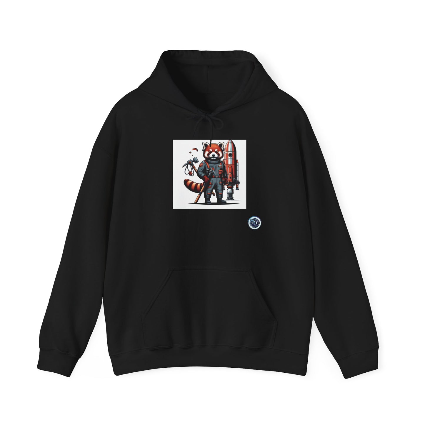 Astro Red Panda Hoodie
