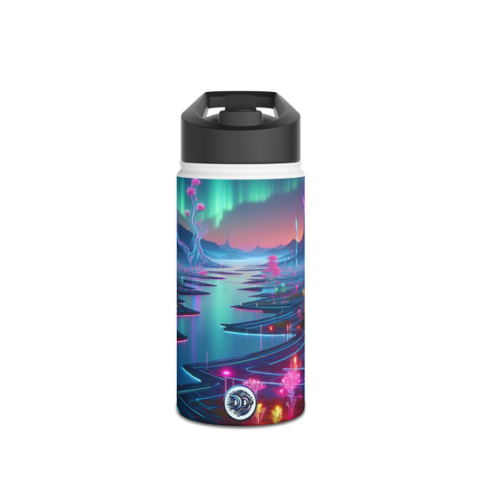Futuristic Neon Bottle