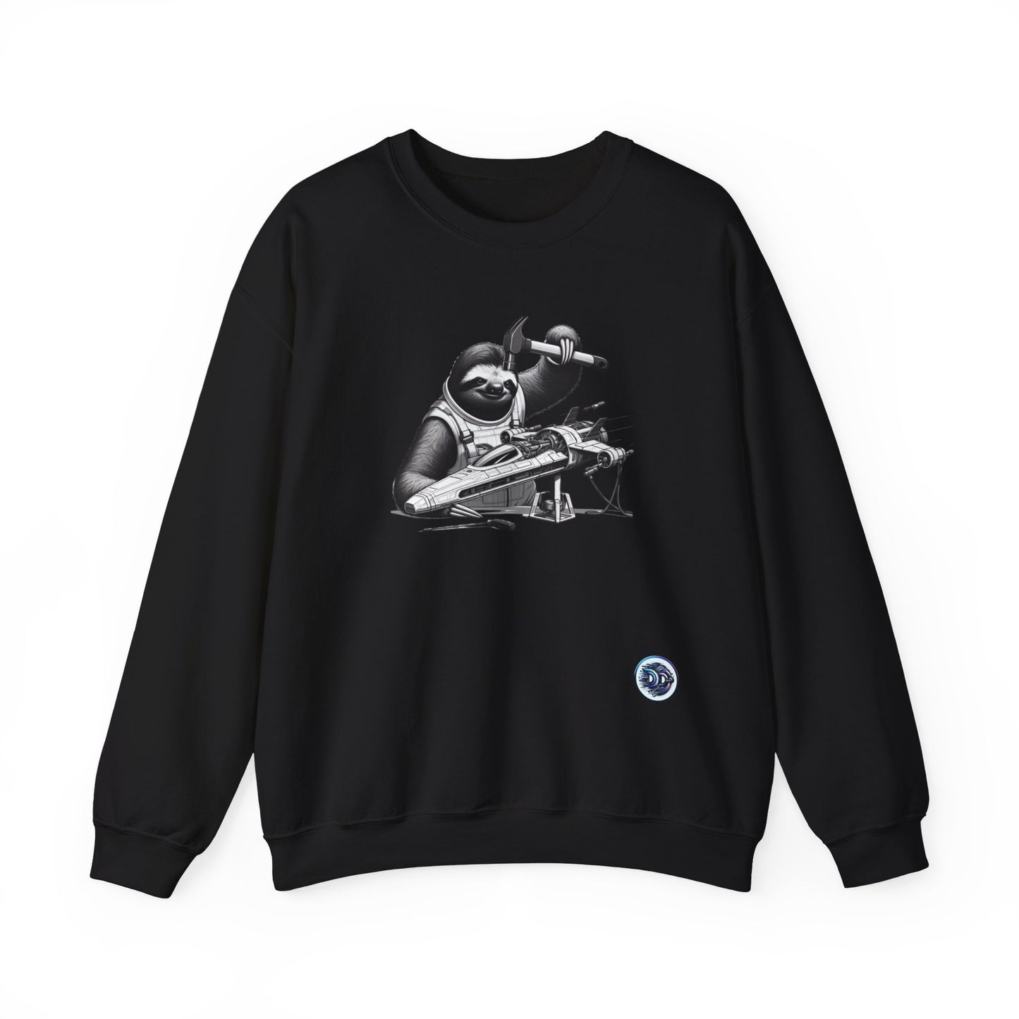Space Engineer Sloth Crewneck