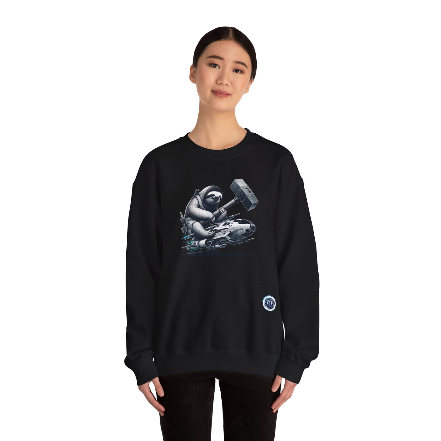 Sloth Space Warrior Crewneck