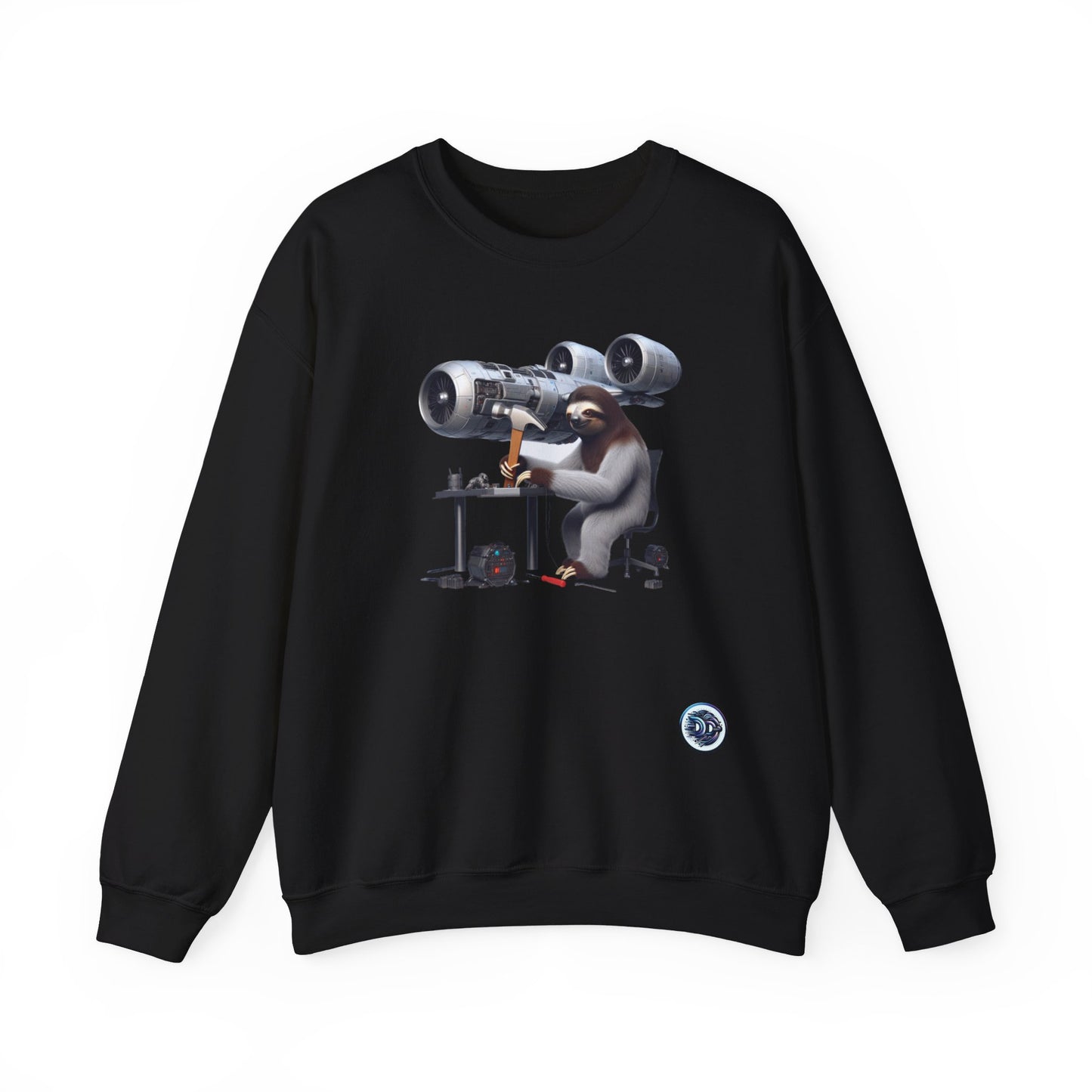 Sloth Space Engineer Crewneck