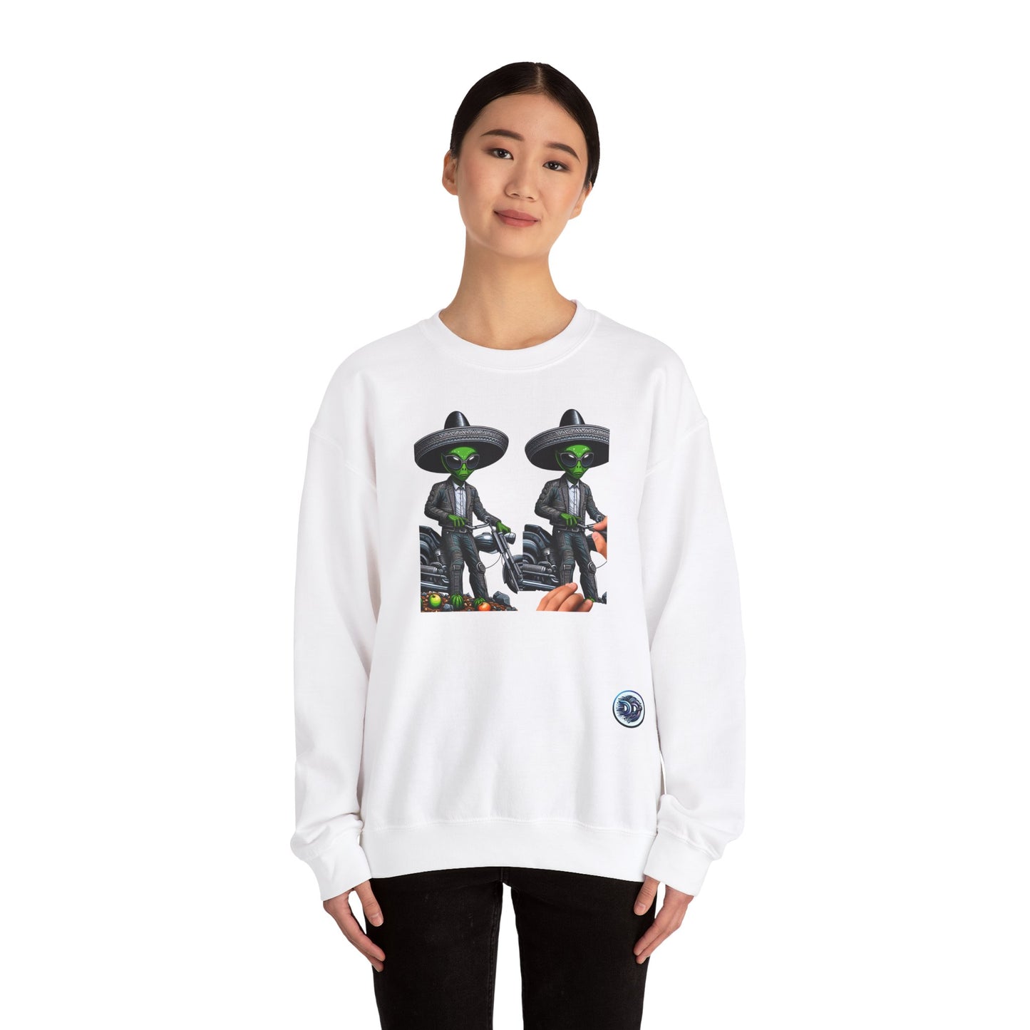 Alien Biker Crewneck