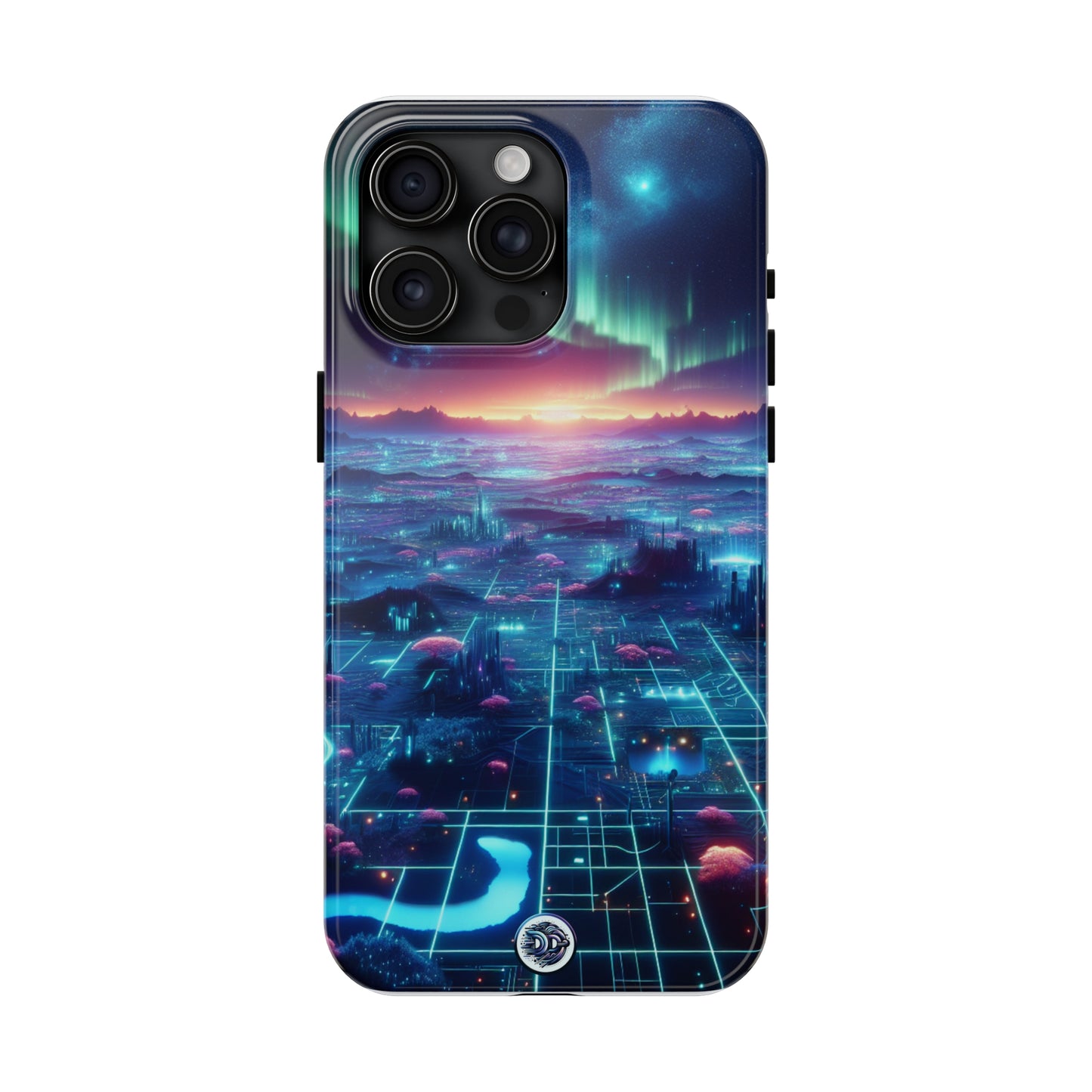 Aurora Neon Landscape Phone Case