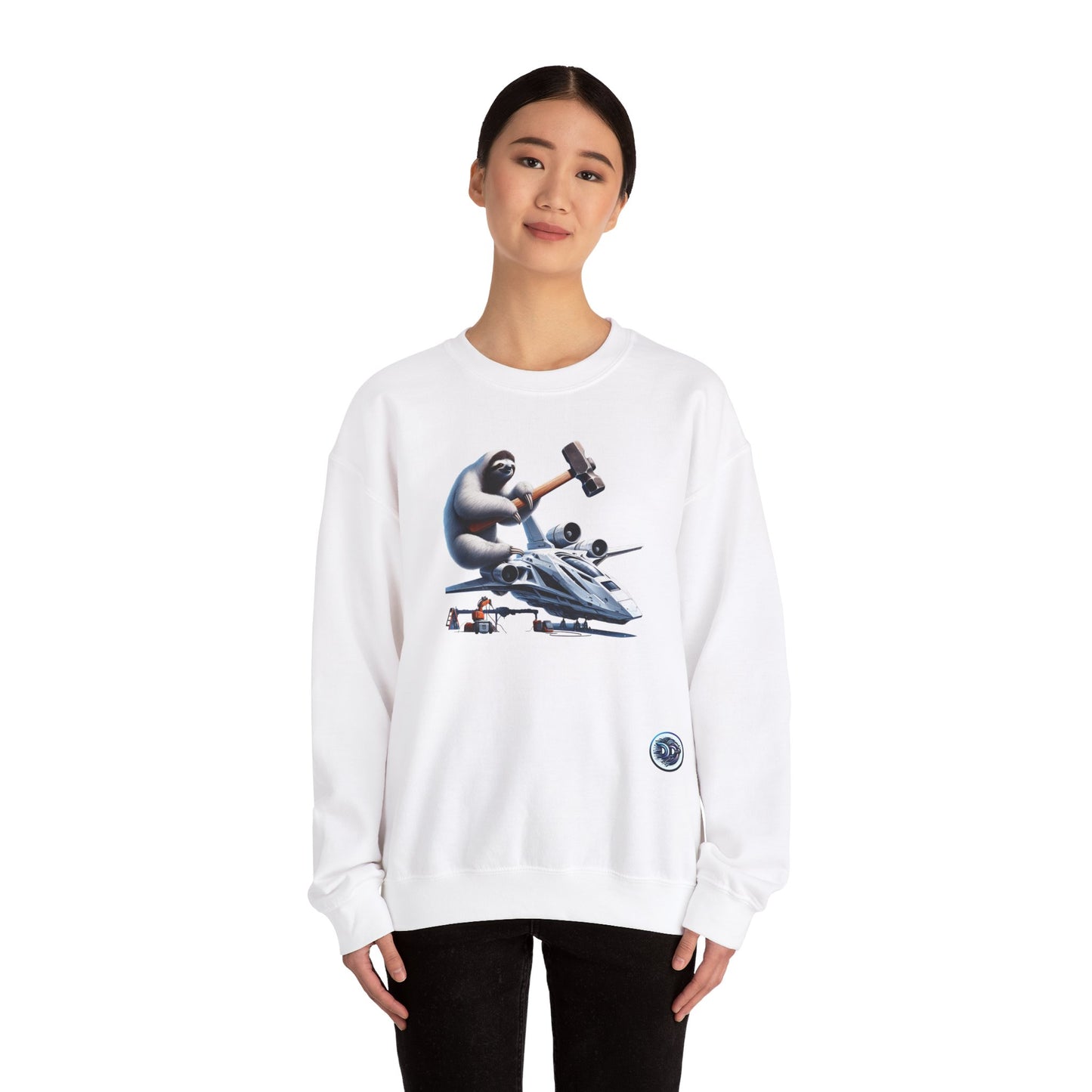 Sloth Space Mechanic Crewneck