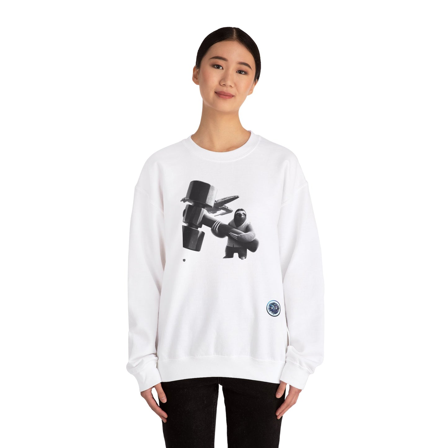 Sloth Space Engineer Crewneck