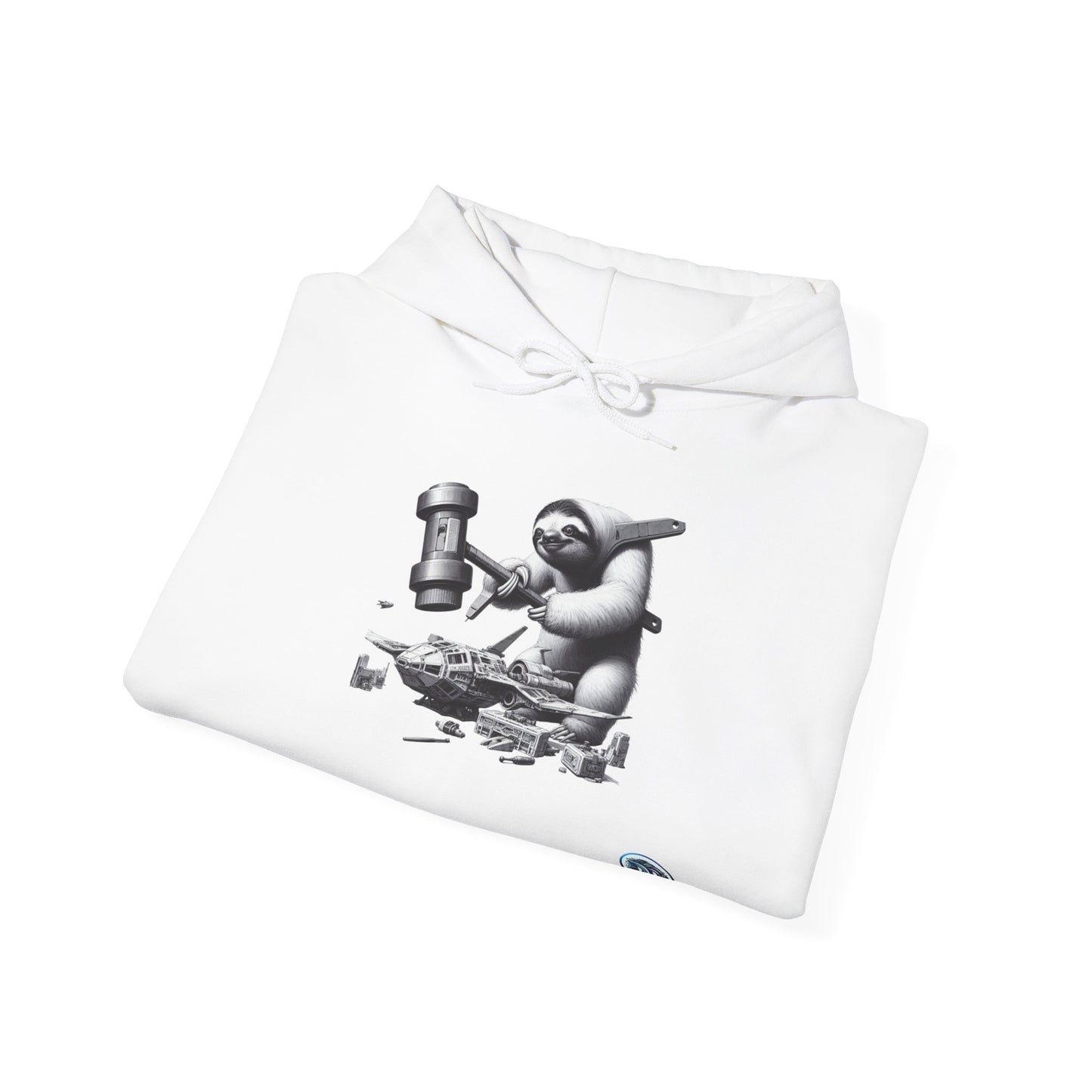 Sloth Mechanic Hoodie