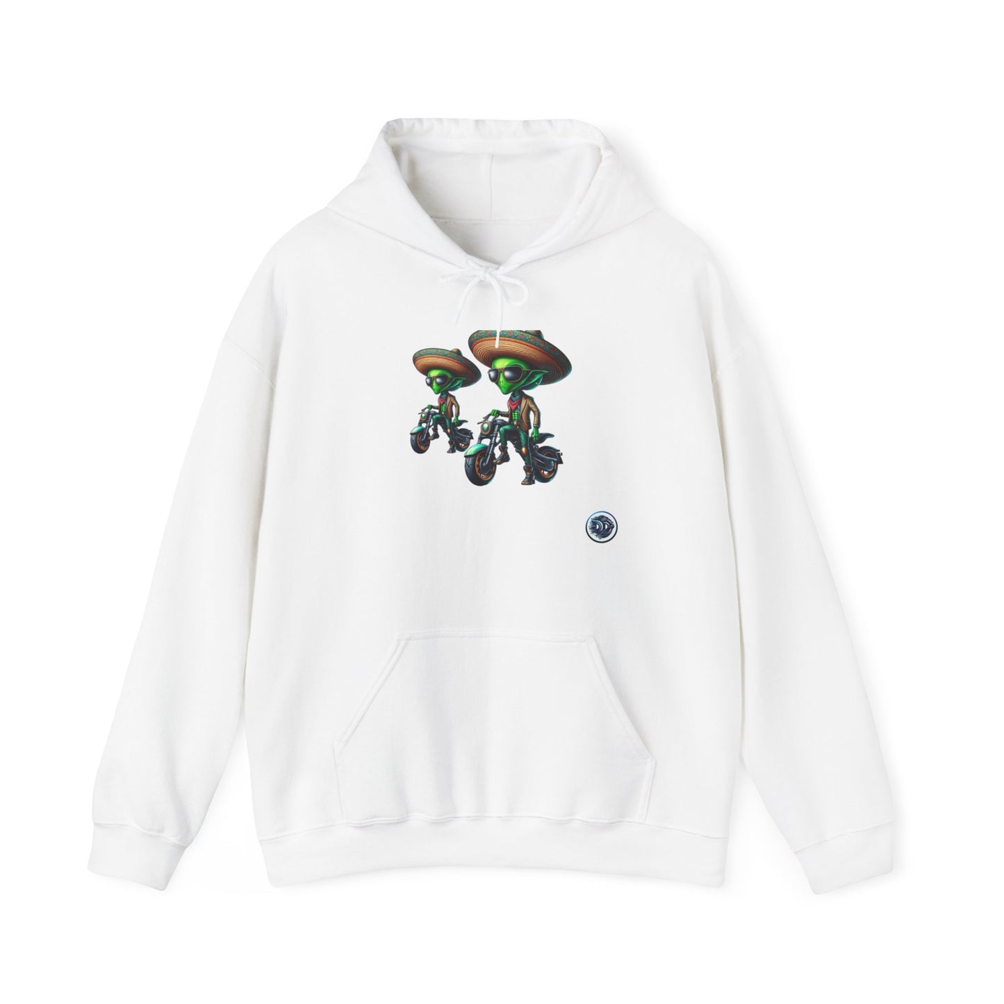 Alien Biker Hoodie