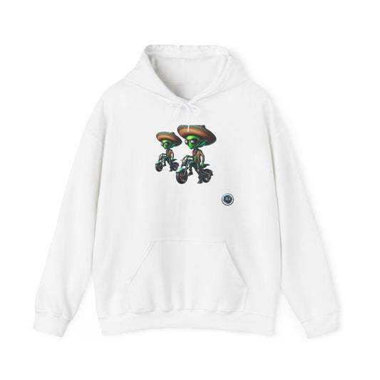 Alien Biker Hoodie