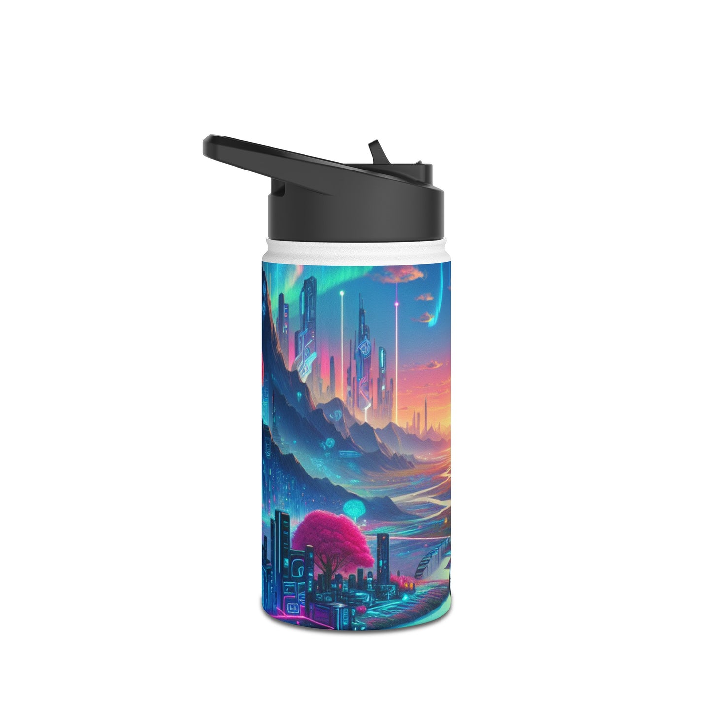 Futuristic Landscape Bottle