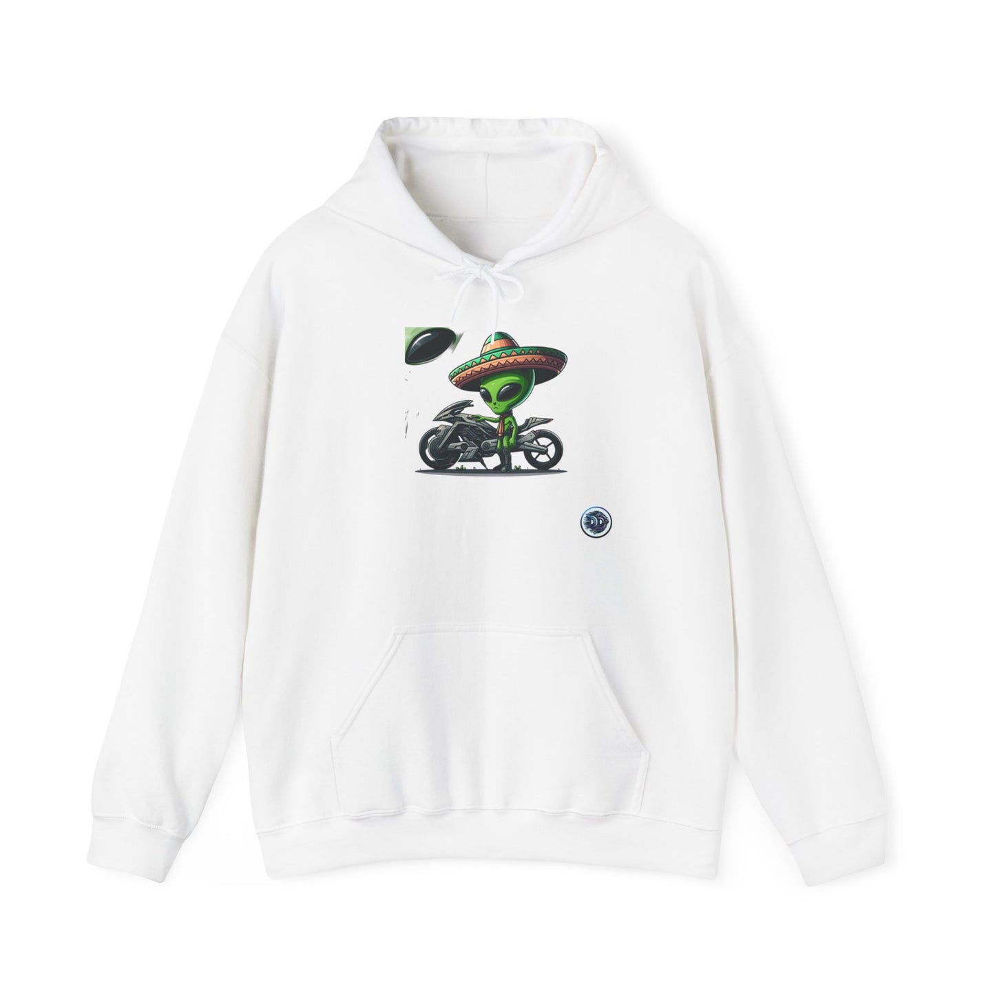 Alien Rider Graphic Hoodie