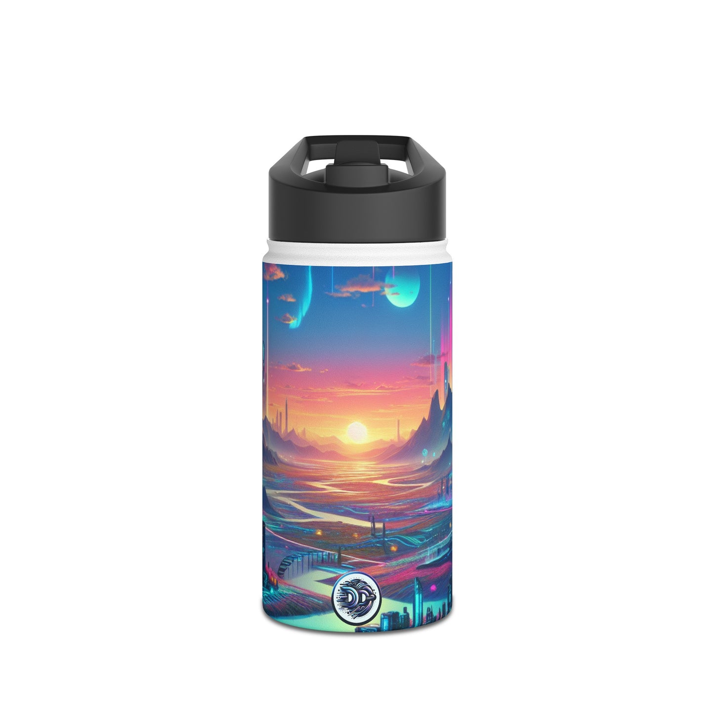 Futuristic Landscape Bottle
