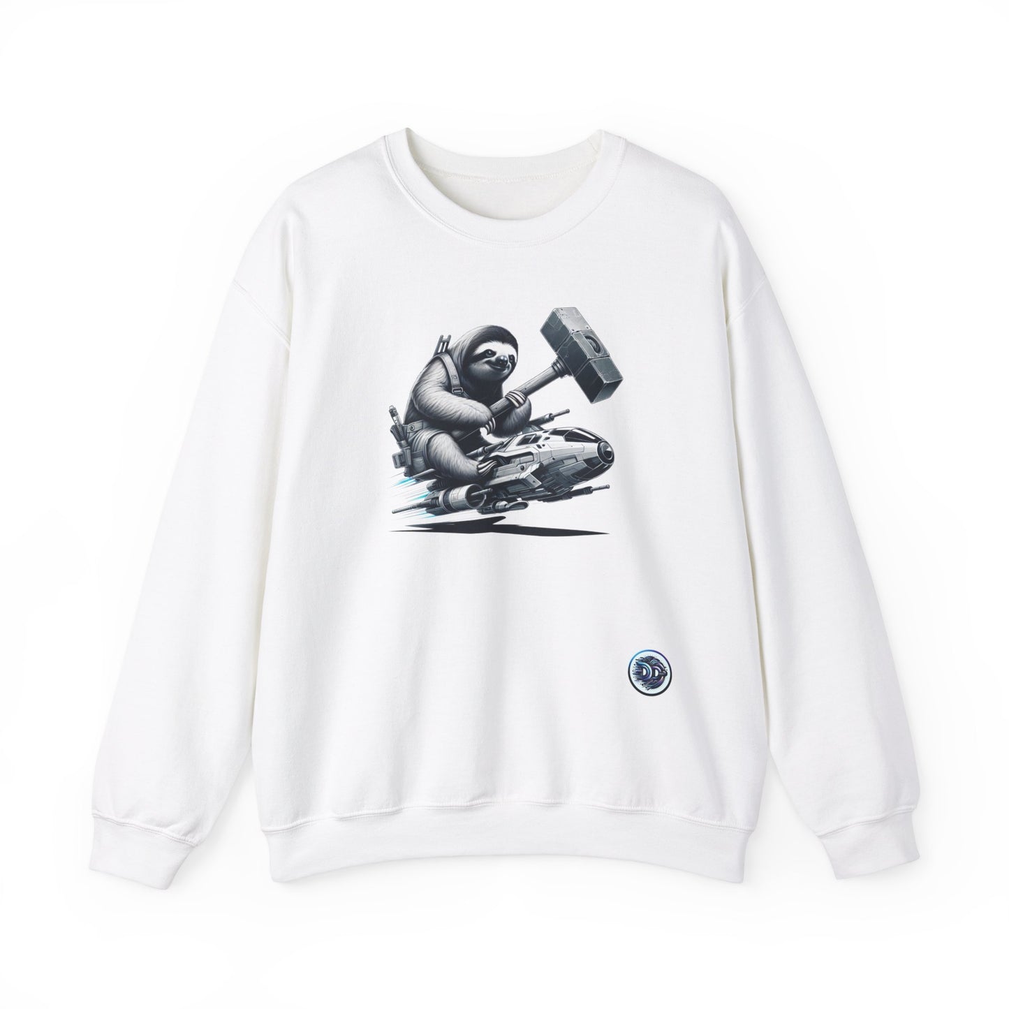 Sloth Space Warrior Crewneck