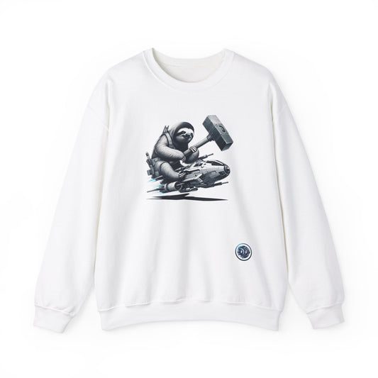 Sloth Space Warrior Crewneck