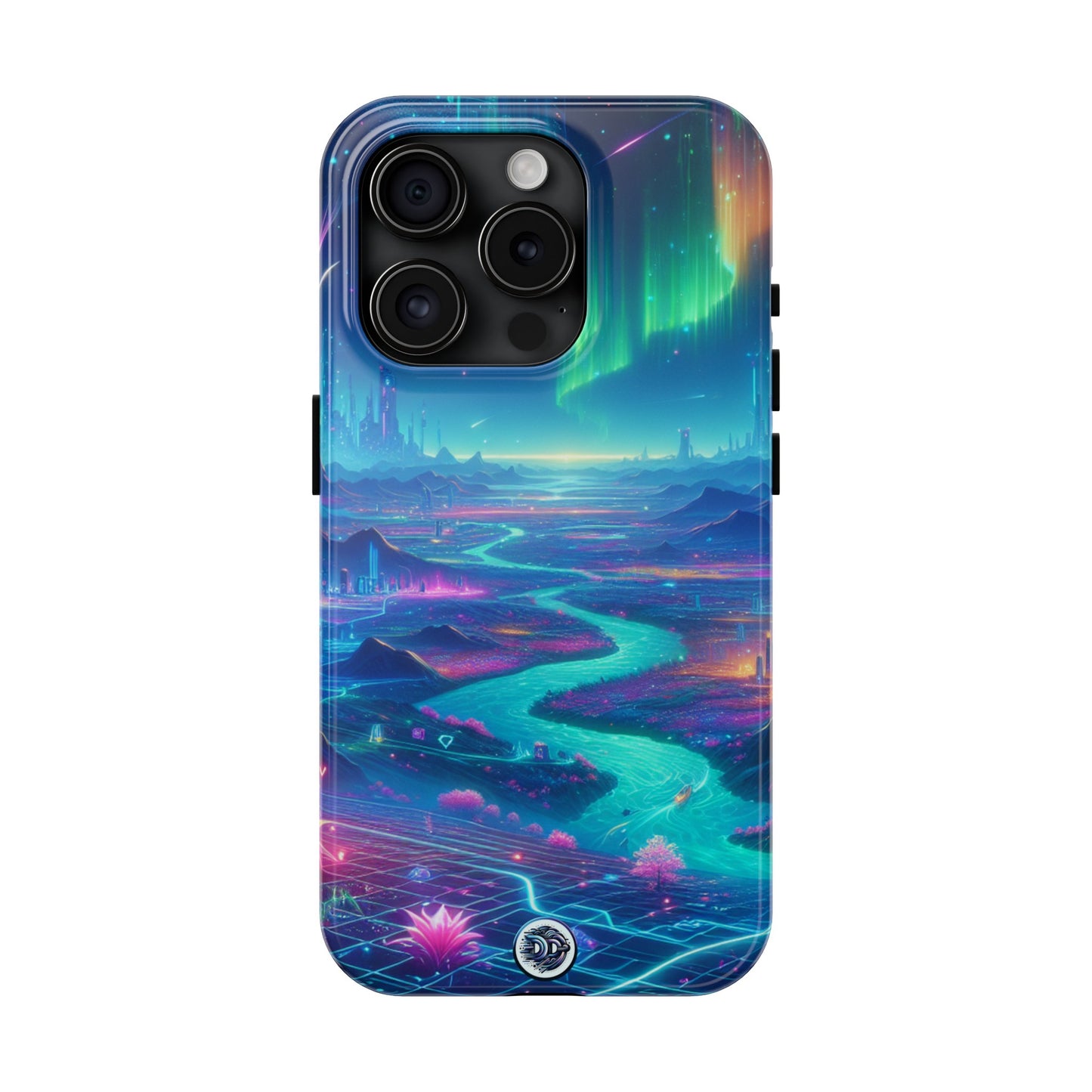 Neon Cybercity Phone Case