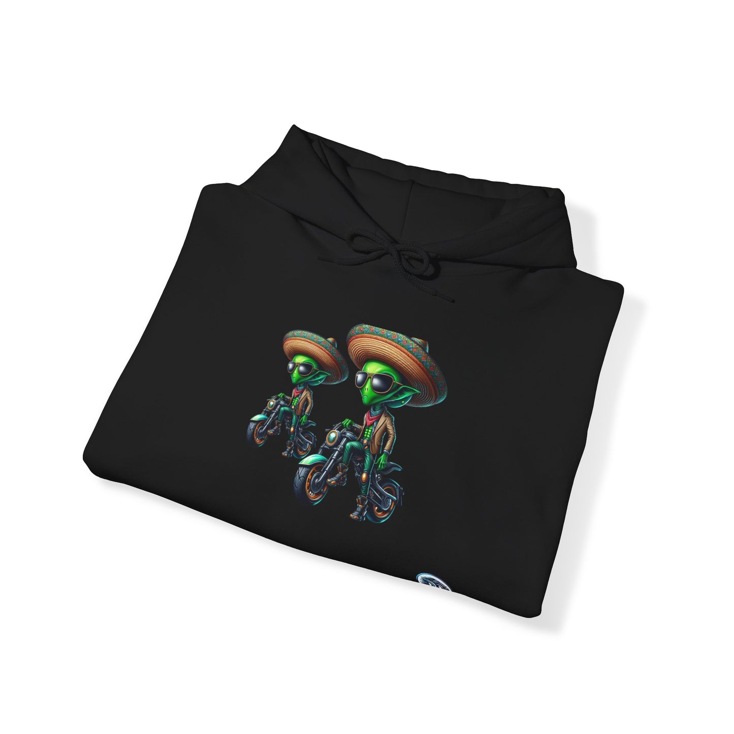 Alien Biker Hoodie