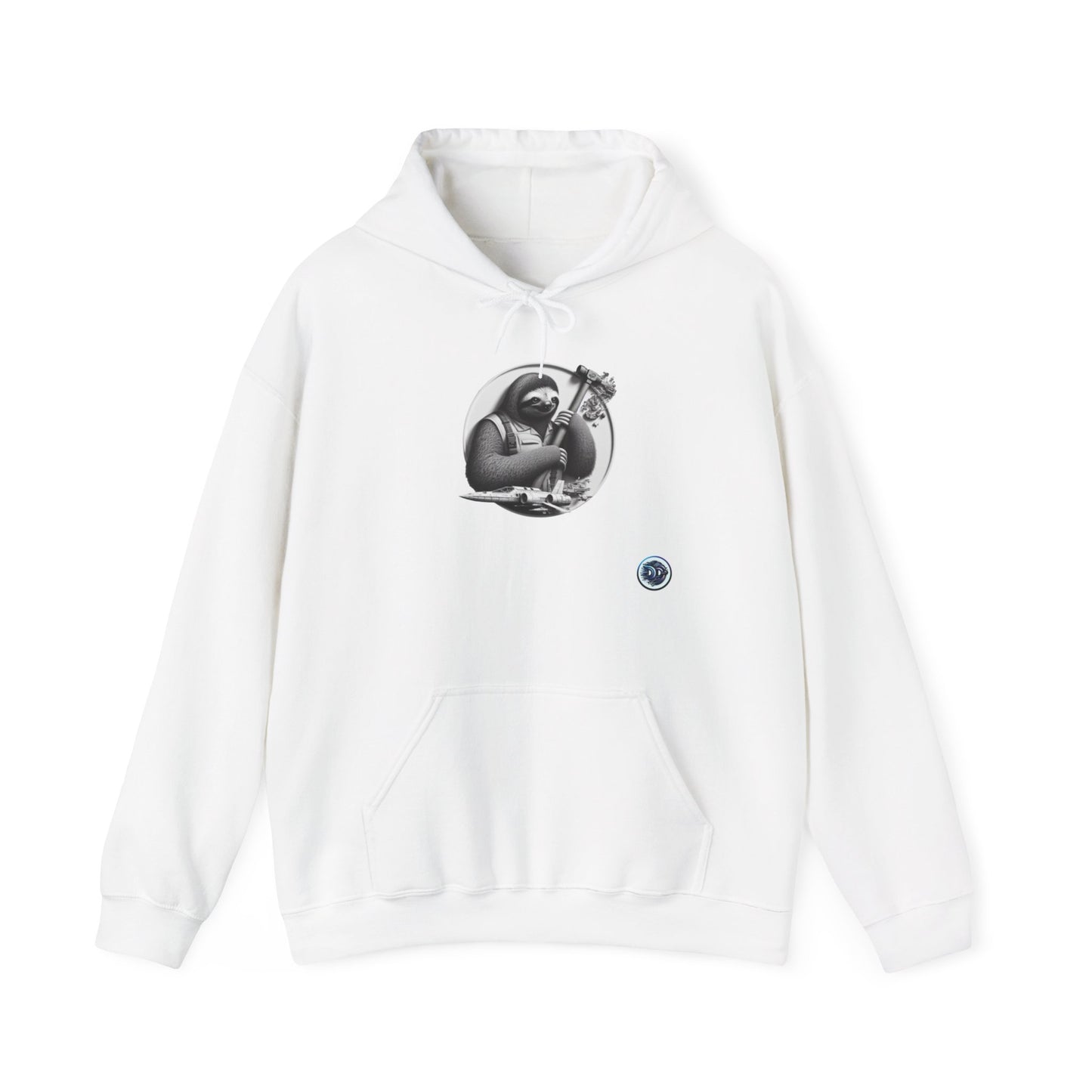 Sloth Astronaut Adventure Hoodie
