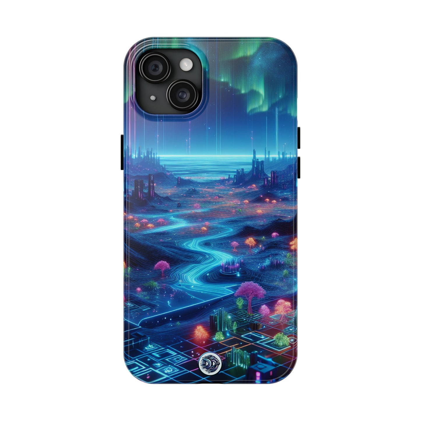Cyber Aurora Fantasy Phone Case