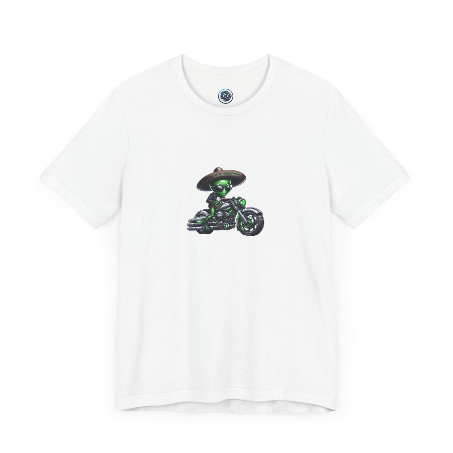 Alien Biker Sombrero Tee